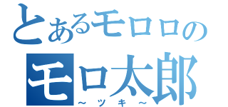 とあるモロロのモロ太郎（～ツキ～）