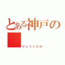 とある神戸の　　　　鳳凰会（フェニックス）