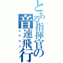 とある指揮官の音速飛行（ユウウツ）