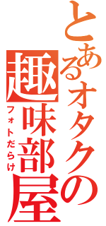 とあるオタクの趣味部屋Ⅱ（フォトだらけ）