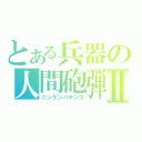 とある兵器の人間砲弾Ⅱ（ニンゲンパチンコ）