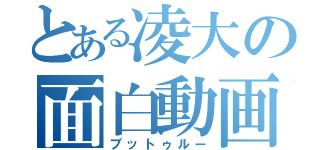 とある凌大の面白動画（ブットゥルー）