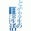 とある中学生の日常生活（自宅警備員）