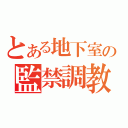 とある地下室の監禁調教（）