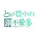 とある豊中の鋼不愛多（メタルファイター）