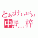 とあるけいおんの中野　梓（あずにゃん）