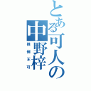 とある可人の中野梓（推倒不可）