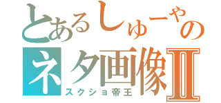 とあるしゅーやのネタ画像Ⅱ（スクショ帝王）