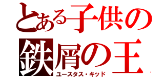 とある子供の鉄屑の王（ユースタス・キッド）