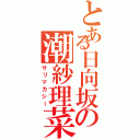 とある日向坂の潮紗理菜（サリマカシー）