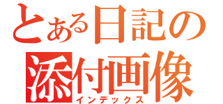 とある日記の添付画像Ⅲ（インデックス）