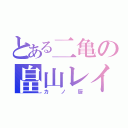 とある二亀の畠山レイ（カノ厨）