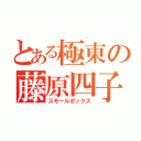 とある極東の藤原四子（スモールポックス）