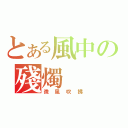 とある風中の殘燭（微風吹拂）