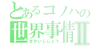 とあるコノハの世界事情Ⅱ（せかいじじょう）