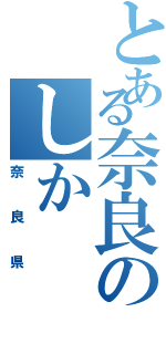 とある奈良のしか（奈良県）