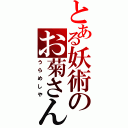 とある妖術のお菊さん（うらめしや）