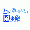 とある改造人間の風来砲（クー・ド・ヴァン）