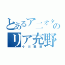 とあるア二オタのリア充野郎（小川堅通）