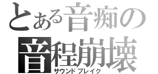 とある音痴の音程崩壊（サウンドブレイク）