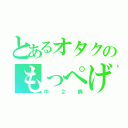 とあるオタクのもっぺげ（中２病）