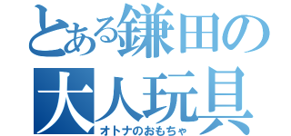 とある鎌田の大人玩具（オトナのおもちゃ）