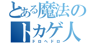 とある魔法のトカゲ人間（ドロへドロ）