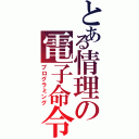 とある情理の電子命令（プログラミング）