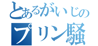 とあるがいじのプリン騒動（）