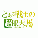 とある戦士の超眼天馬（ペガサスフォーム）