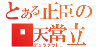 とある正臣の黃天當立（デュラララ！！）