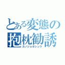 とある変態の抱枕勧誘（カノジョボシュウ）