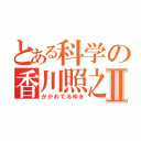 とある科学の香川照之Ⅱ（かがわてるゆき）