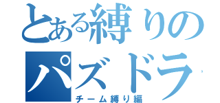 とある縛りのパズドラ実況（チーム縛り編）