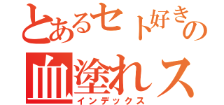 とあるセト好きの血塗れスレ（インデックス）