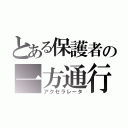 とある保護者の一方通行（アクセラレータ）