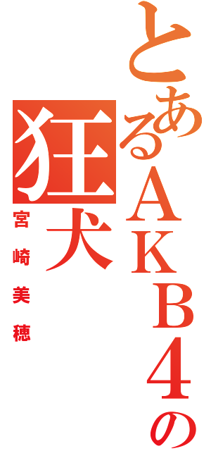 とあるＡＫＢ４８の狂犬（宮崎美穂）