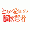 とある愛知の超変質者（ストレンジャー）