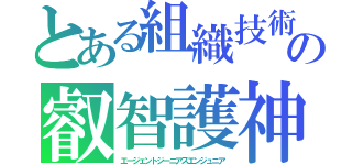 とある組織技術者の叡智護神（エージェントジーニアスエンジュニア）