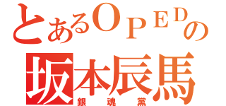 とあるＯＰＥＤの坂本辰馬（銀魂黨）