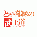 とある部隊の武士道（グラハム）