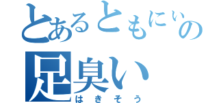 とあるともにぃの足臭い（はきそう）