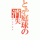 とある庭球の消失（バニッシュ）