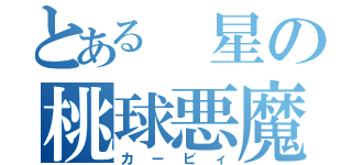 とある　星の桃球悪魔（カービィ）