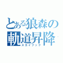 とある狼森の軌道昇降機（スカイフック）