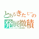 とあるきたじーの発展微積（ハイレベル微分積分）