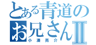 とある青道のお兄さんⅡ（小湊亮介）