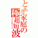 とある家庭の極超短波（マイクロウェーブ）