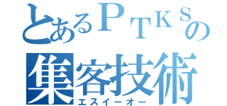 とあるＰＴＫＳの集客技術（エスイーオー）