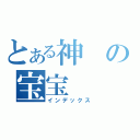 とある神の宝宝（インデックス）